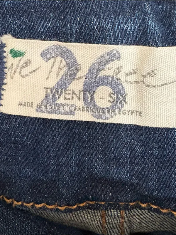 We The Free Jayde Flare Jeans Super High Rise Retro Inspired Size 26 - Image 10