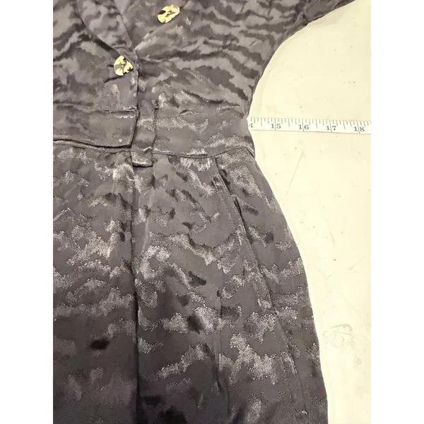 Good American Jumpsuit Women S Summer Boss Black‎ Jacquard Animal Print Mob Wife - Image 11