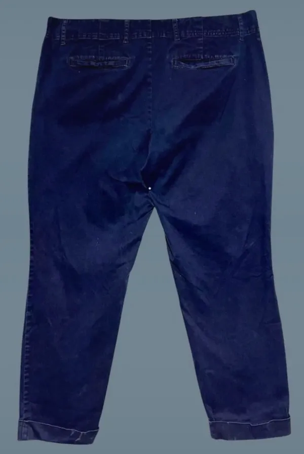 Women’s Gap navy blue stretch pants size 10 preowned - Image 2
