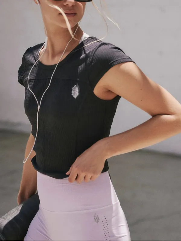 FP Movement Tempo Ribbed Baby Tee - Image 2