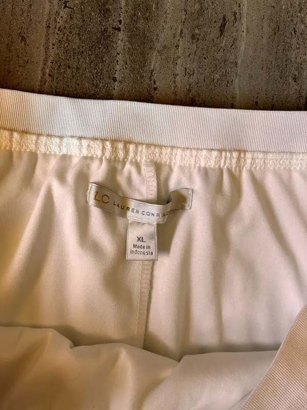 LC Lauren Conrad white tennis skirt tiered skirt - Image 2