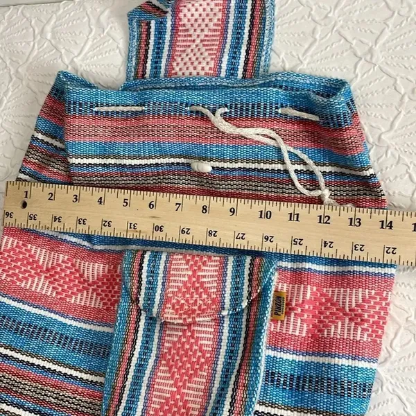Pinzon Canvas Boho Aztec Backpack - Image 7