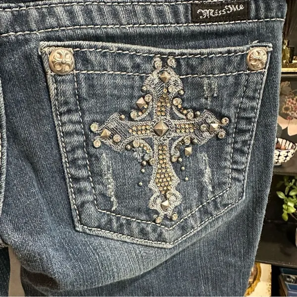 Miss Me JP51035KL SKINNY Jeans Size 24 - Image 8