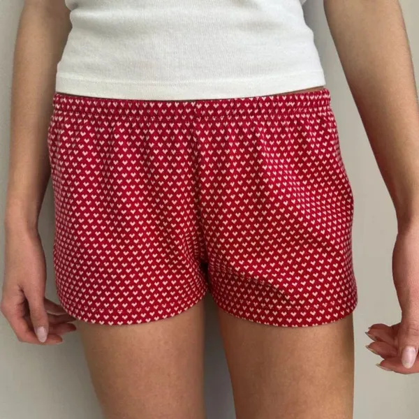 Brandy Melville - EMERY HEARTS SHORTS - Image 2