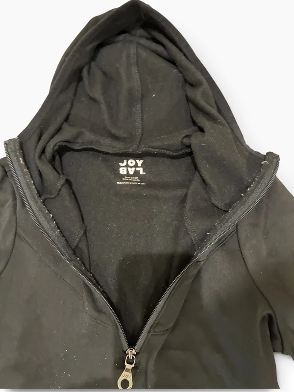 JoyLab Women's Black Half-Zip Hoodie Pullover - Image 5