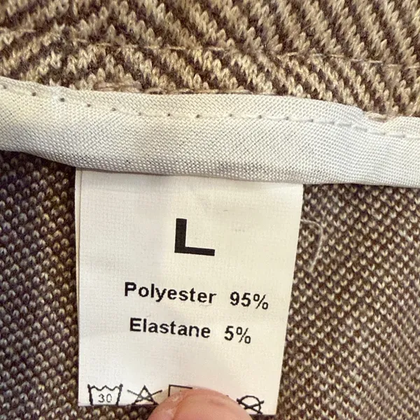 Women’s Tan Trousers Size Large - Image 2