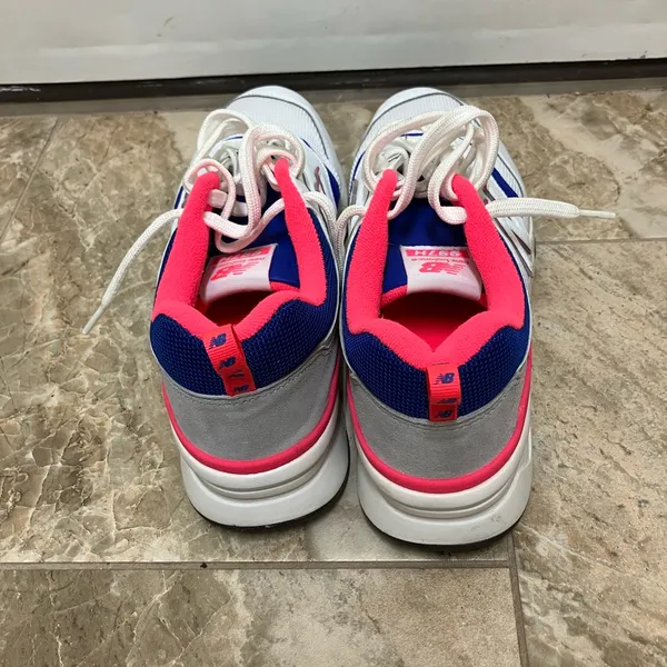 New Balance 997H Sneakers white pink and blue color - Image 2