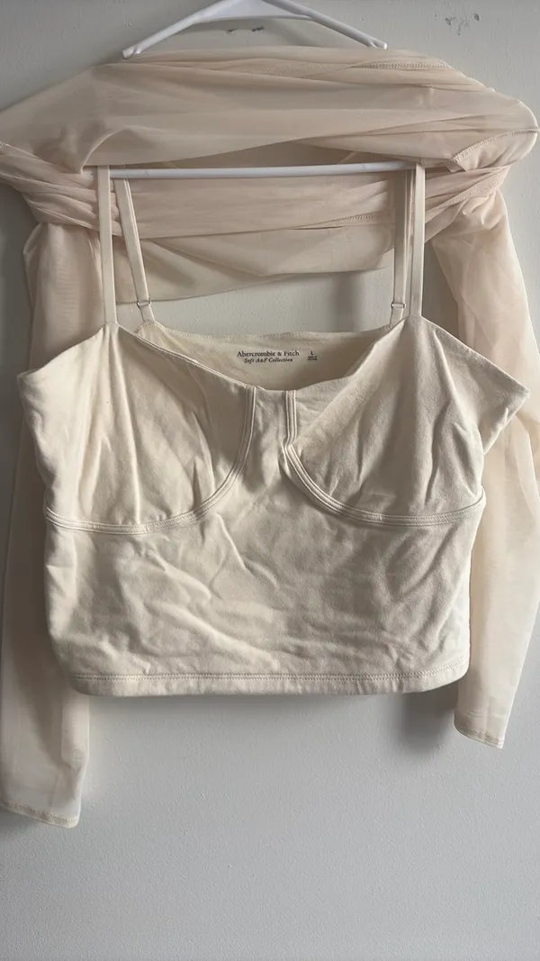 Abercrombie sheer top - Image 2