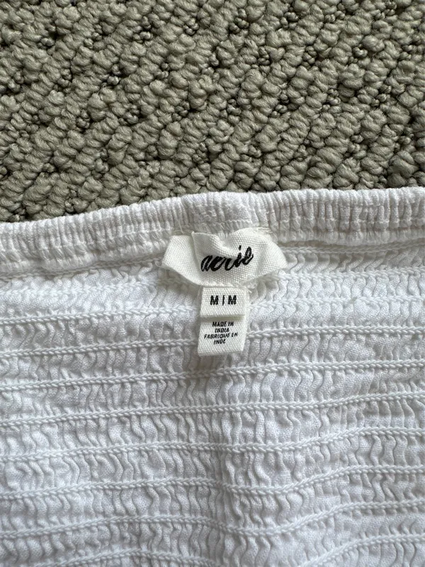 Aerie Strapless Top White - Image 3