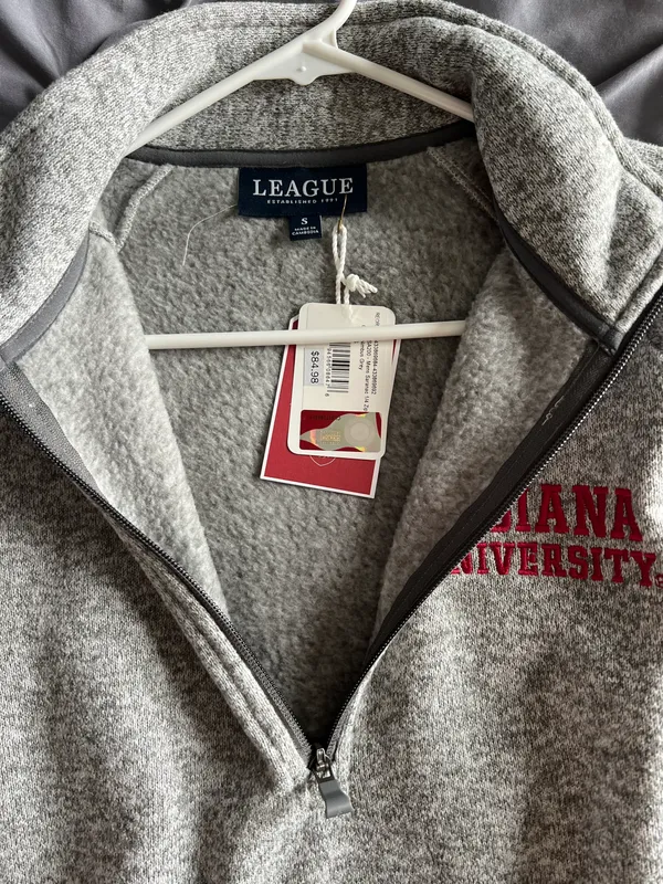 IU fleece jacket Gray - Image 2