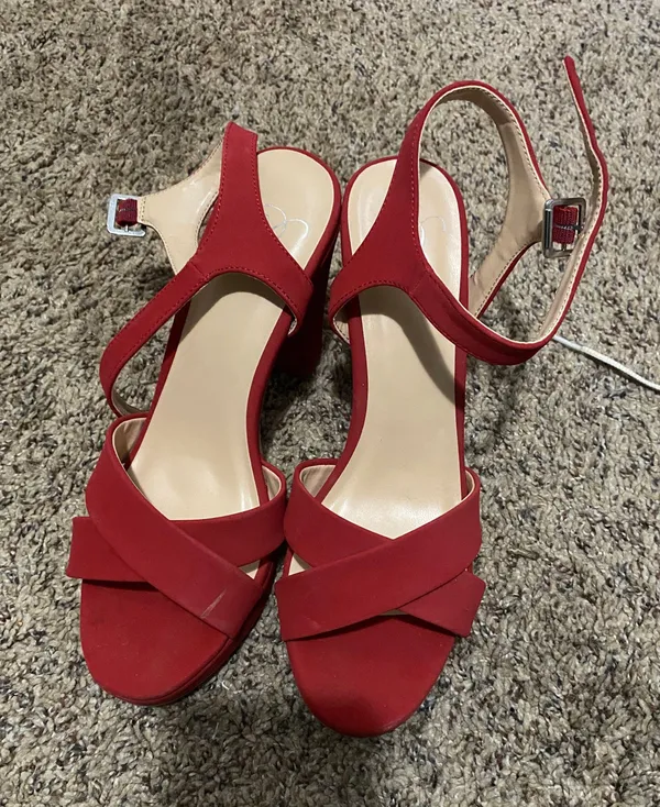 Red Heels Size 8 - Image 2