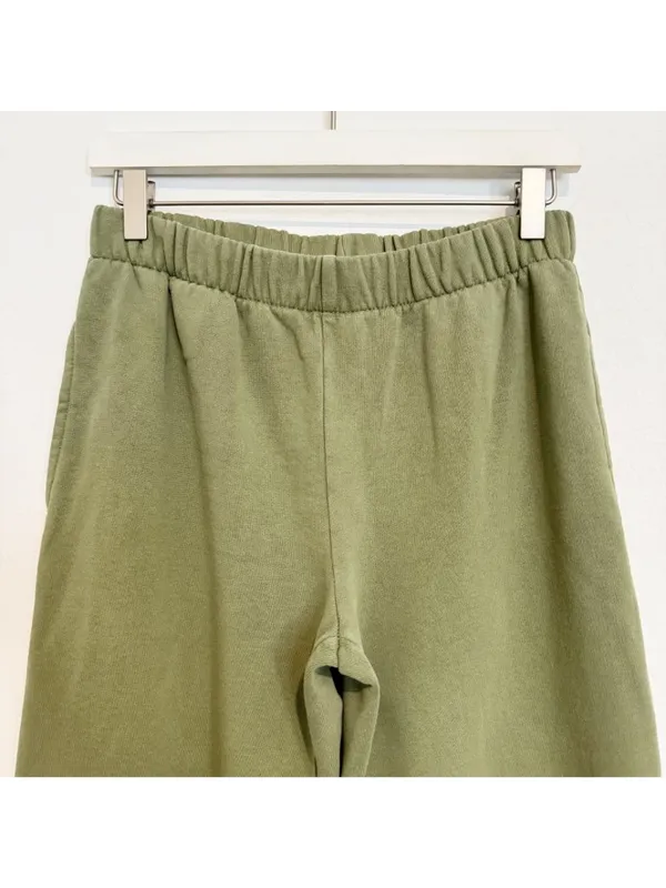 John‎ Galt Brandy Melville Joggers One Size Green Athleisure Lounge Streetwear - Image 3