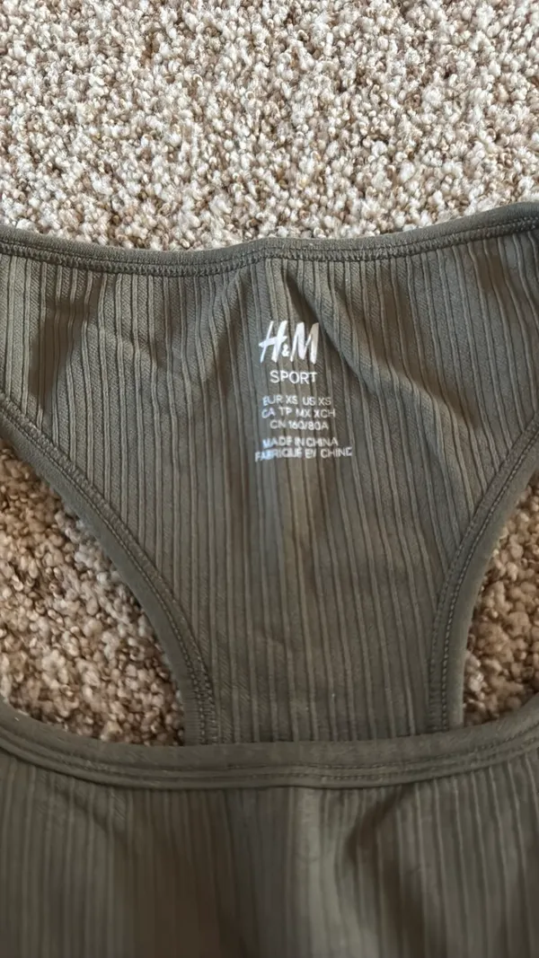 Green H&M Sports bra - Image 2