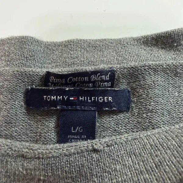 Tommy-hilfiger Women's striped sweater pima cotton boxy - Image 2