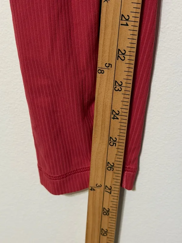 Lululemon Align Ribbed Leggings Size 2 NEW NWOT coral pink - Image 6
