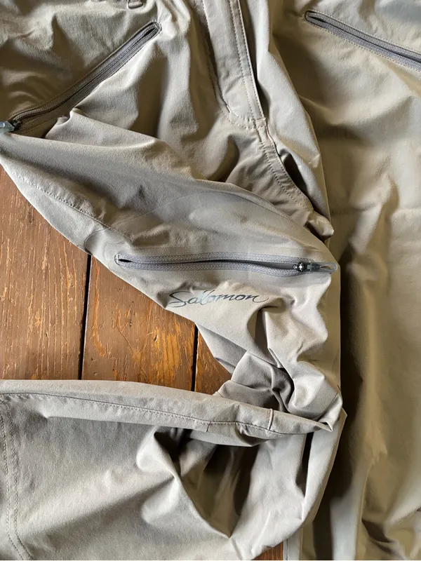 Salomon lightweight hiking pants or capris made with ActiLite fabric - Image 5