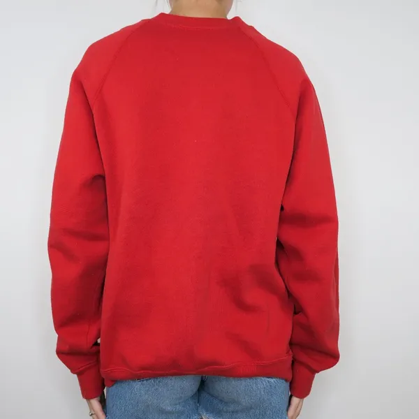 Tultex Vintage 80s Cat & Mouse Christmas Sweatshirt - Image 4