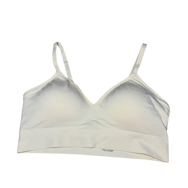 Underoutfit Neckline Pullover Bralette 450 Sand Women's Large NWOT V Neck - Image 9