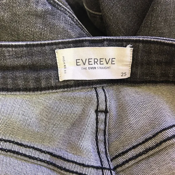 Evereve The‎ high rise fit Everstraight Jeans. - Image 5