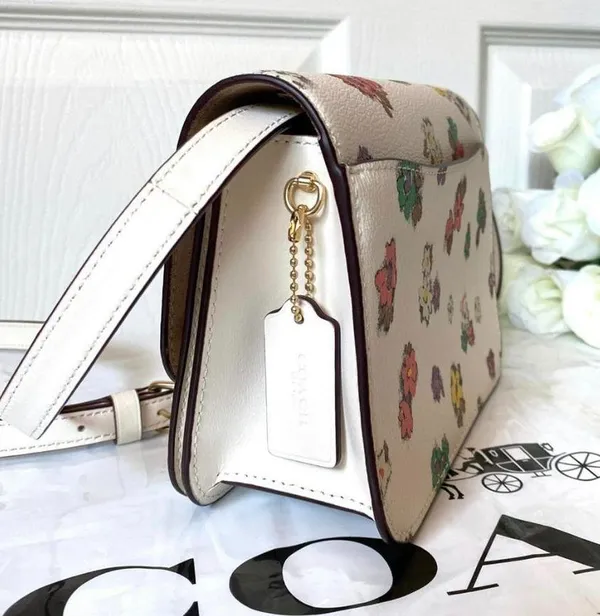 coach Mini Brynn Crossbody With Spaced Floral Field Print c9958 - Image 3