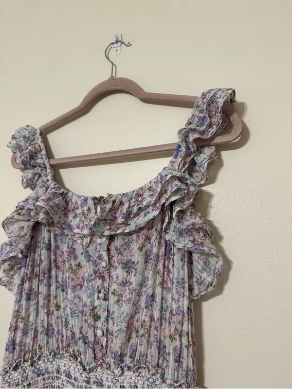 LoveShackFancy Shanely Mini Dress - Image 4