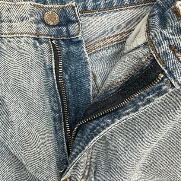 J. Galt Brandy Melville Straight Leg Jeans Light Wash - Image 10