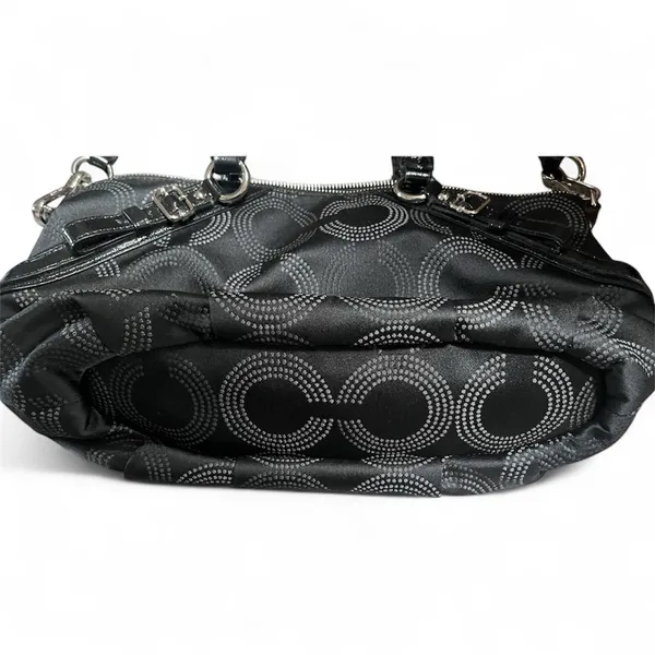 Coach Madison Sophia Dotted Op Art Satchel Bag - Image 4