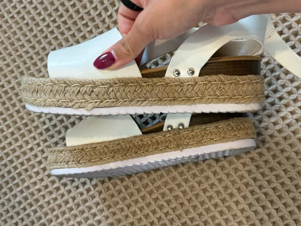 sandal platform White Size 8 - Image 4