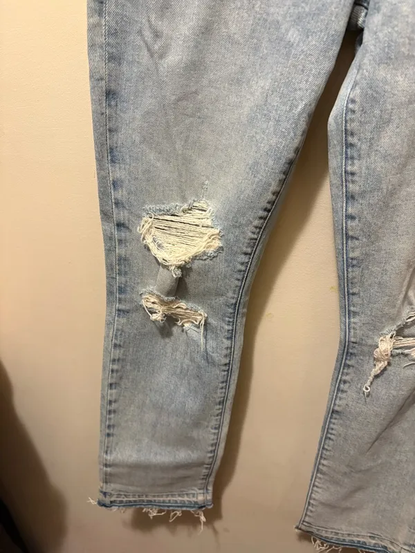 Mother Superior The Rascal ankle undone distressed size‎ 25 Sample Blue - Image 10