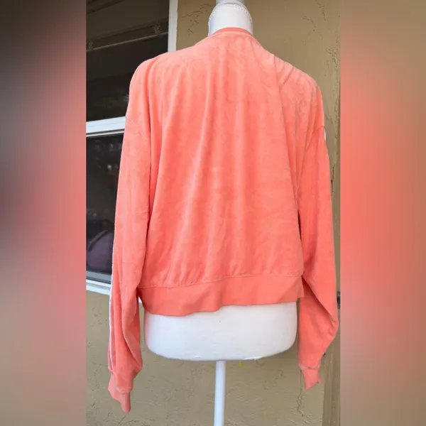 Nike Women's Vibrant Coral Hoodie - Image 2