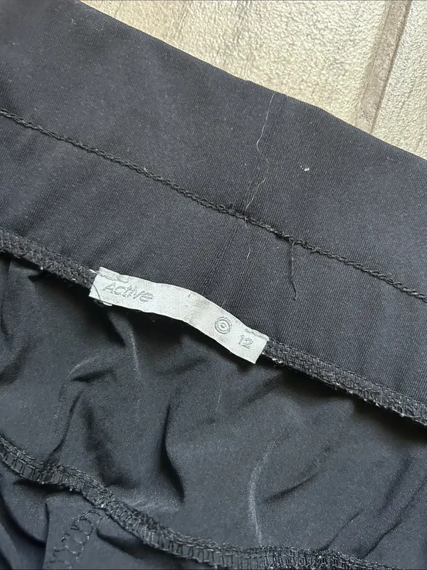 Target Black Women's Jogger Sweatpants with Cuffed Ankles - Image 2
