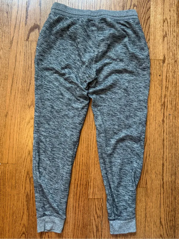 Old Navy Heathered Grey Joggers - Image 2