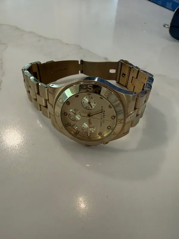Marc by Marc Jacobs Gold Watch - Image 2
