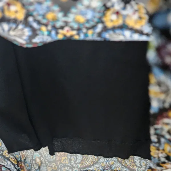 Speechless Dress Shift Bell Sleeve Party Cocktail Black White‎ Pattern S - Image 7