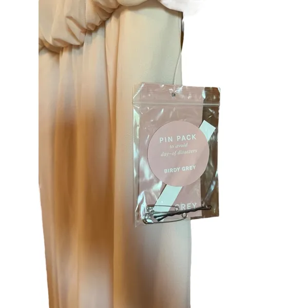 Birdy Grey Pale Blush Bridesmaid Dress Full Length XS - Image 2