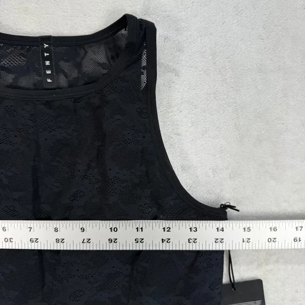 Savage X Fenty Sport Lace Tank Top Sleeveless Activewear Sz Large‎ - Image 2