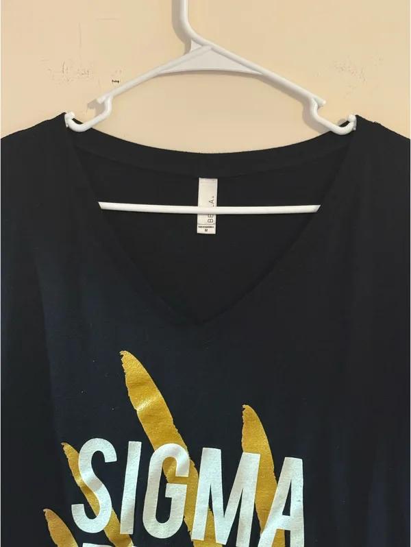 Sigma delta tau tshirt Black Size M - Image 2