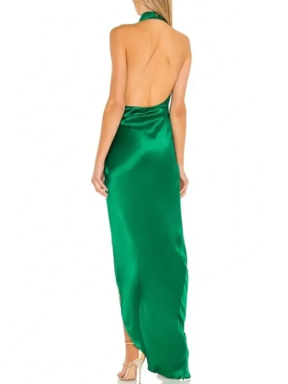 Amanda Uprichard 100% Silk Samba Gown Size: S - Image 2