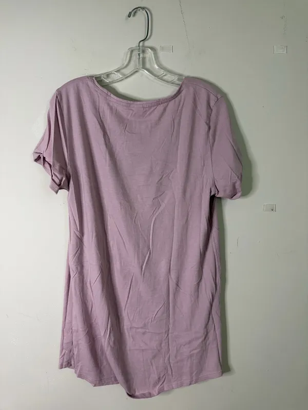 Victoria’s Secret Women’s Lavender 'LOVE' Floral Nightshirt - Image 3