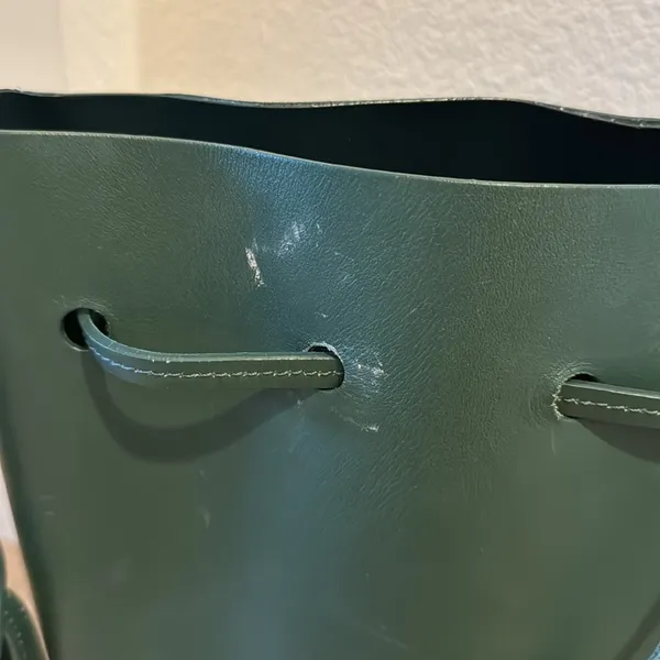 Mansur Graviel Green Tote - Image 3