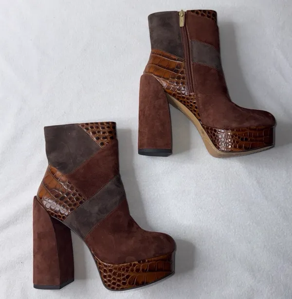 Platform Ankle Boots - Image 9