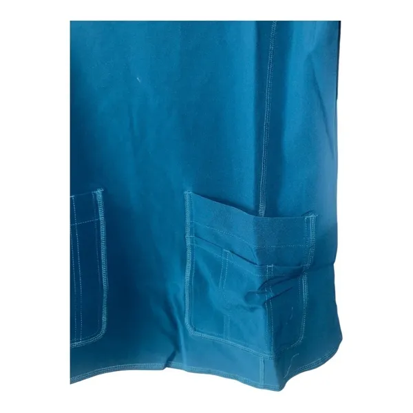 Essential Threads Womens Caribbean Blue Scrub‎ Set, Large - Image 4