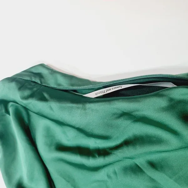 Lovers and Friends Boa Mini Dress in Green XS - Image 9