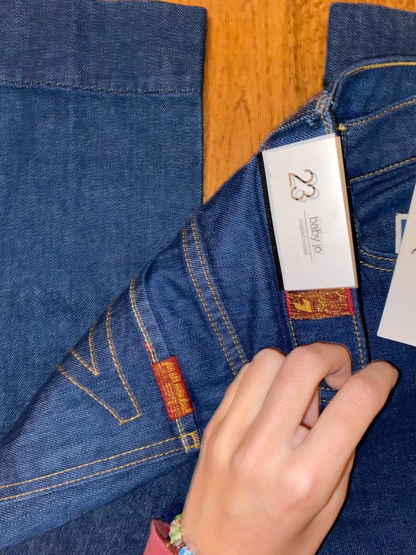 7 For All Mankind wide legged baby jo jeans - Image 7