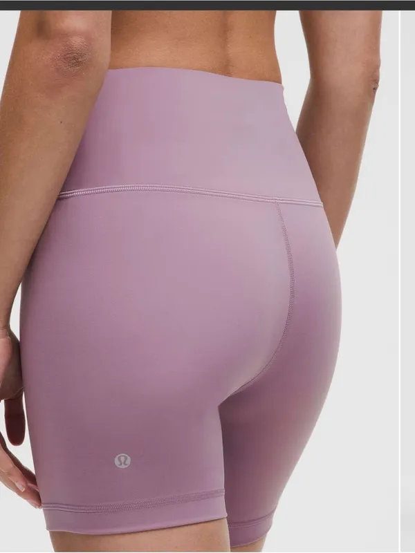 Lululemon Wunder Train High-Rise Short 6" Lavender Lux (First Release) - Image 5