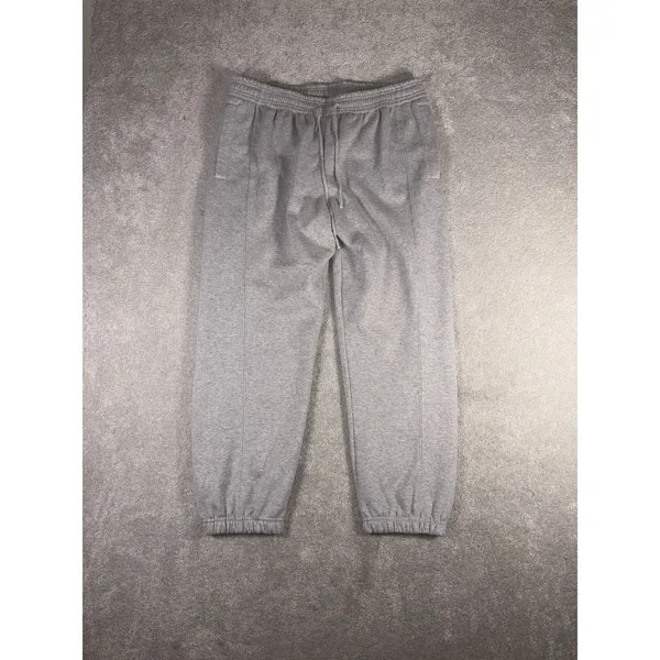 Daily Practice by Anthropologie Gray Shimmer Fleece Jogger Sweatpants Size M - Image 9