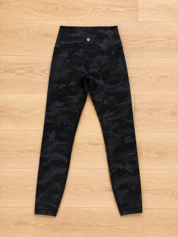 Lululemon Women's Align High-Rise 25" Yoga Leggings Incognito Camo Grey 4 - Image 2
