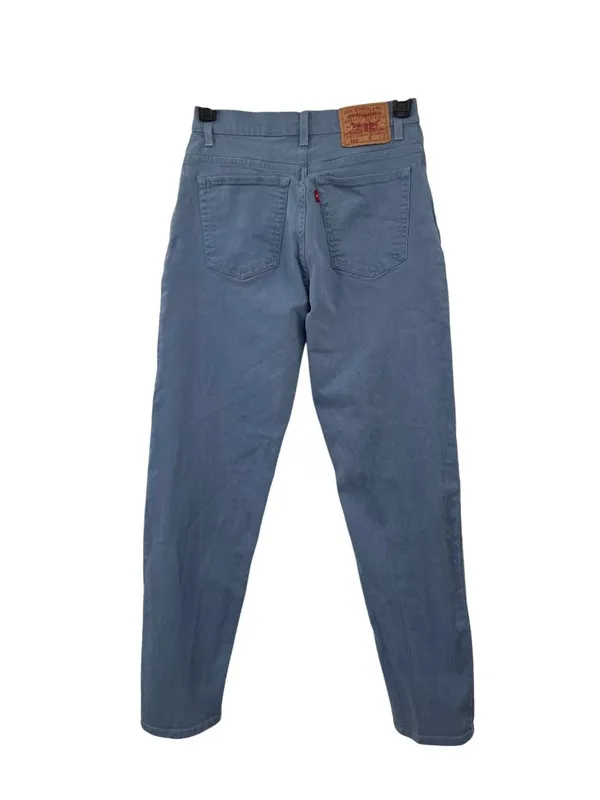 Vintage Levis 550 Jeans Womens 8 Reg Relaxed Tapered Blue Denim Y2K Used - Image 2