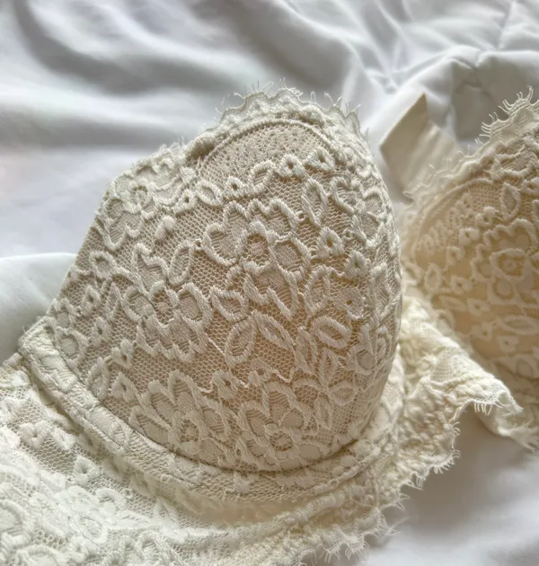 Aerie White Balconette Bra - Image 5