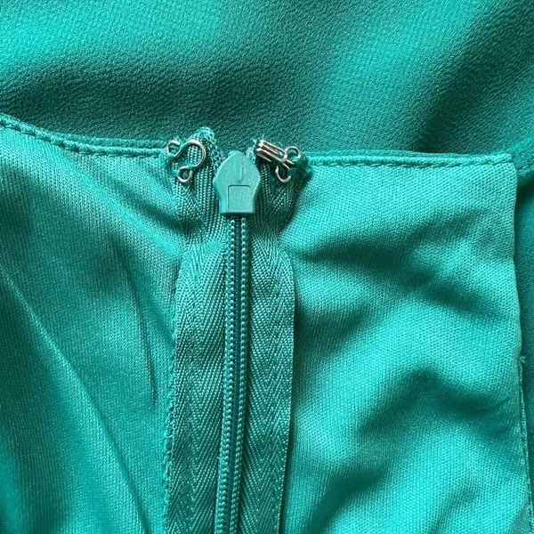 NWT Lulus Best‎ Wishes Women's Dress Tulip Teal Green Size Medium - Image 3